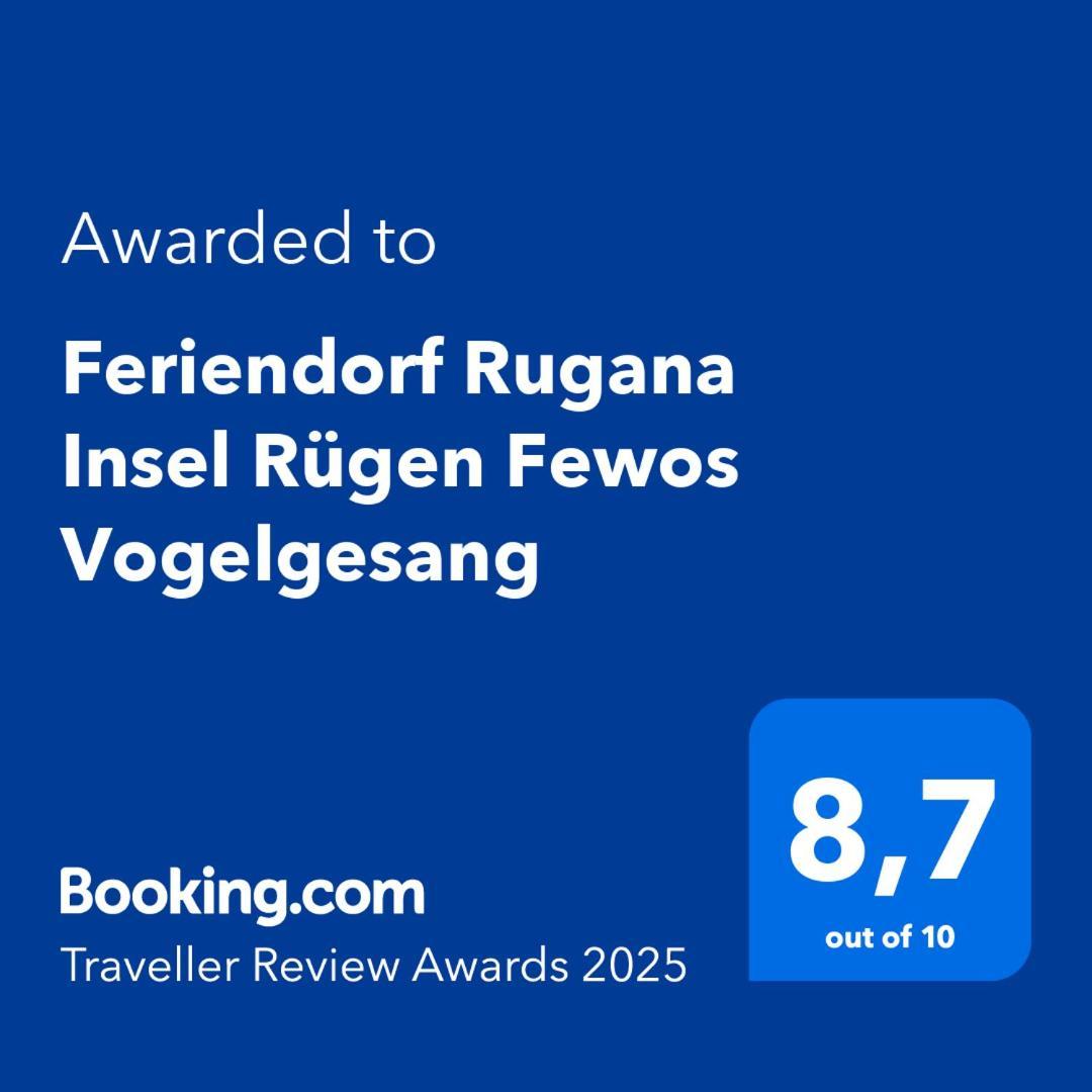 Feriendorf Rugana Insel Ruegen Fewos Vogelgesang ドランスケ エクステリア 写真